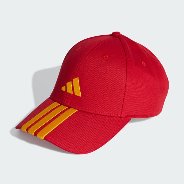 Red 3-Stripes New Logo Baseball Cap