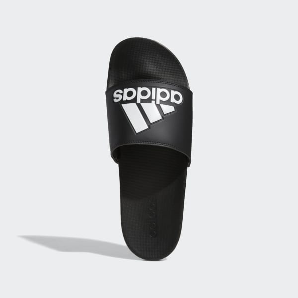 Svart Adilette Comfort Slides