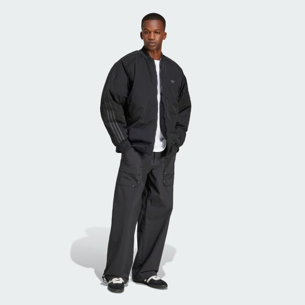 adidas Fashion Oversized Bomber Jacket Black adidas Ireland
