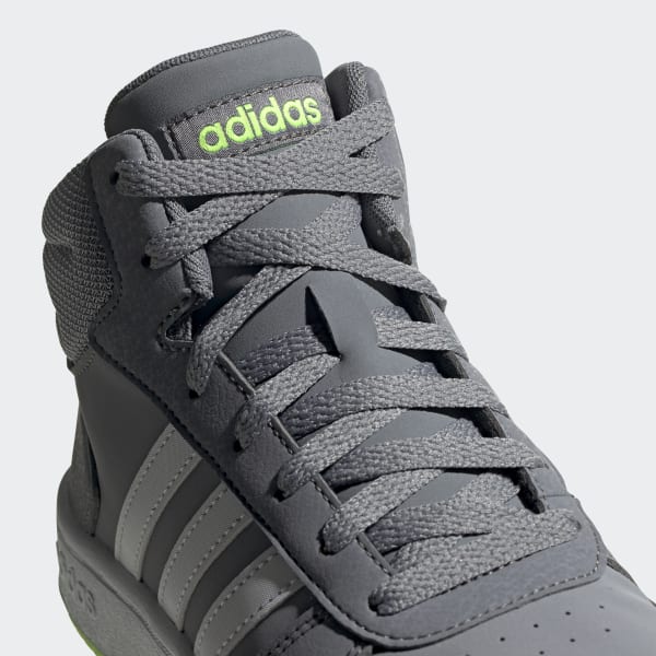 adidas hoops 2.0 mid green