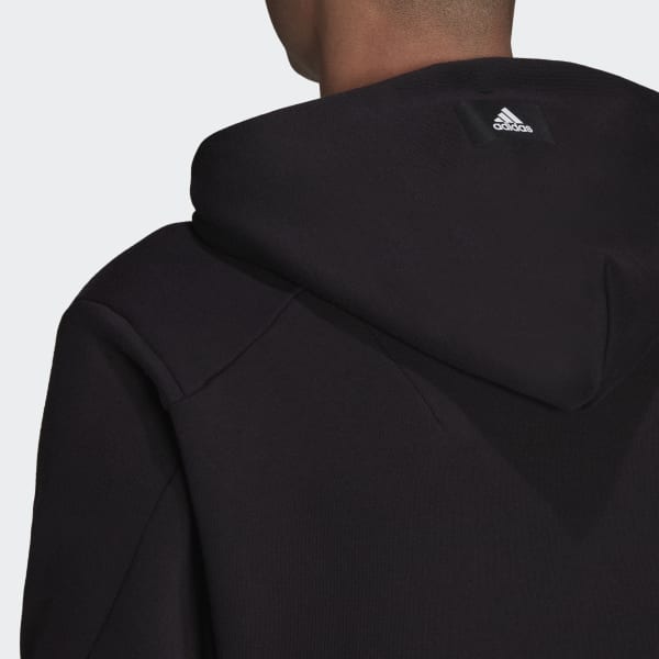 Black adidas Sportswear Future Icons Winterized Hoodie BP101
