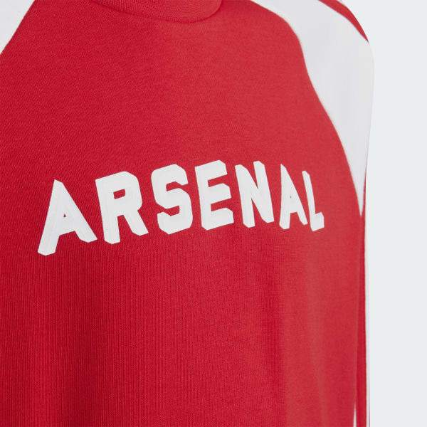 Czerwony Arsenal Crew Sweatshirt