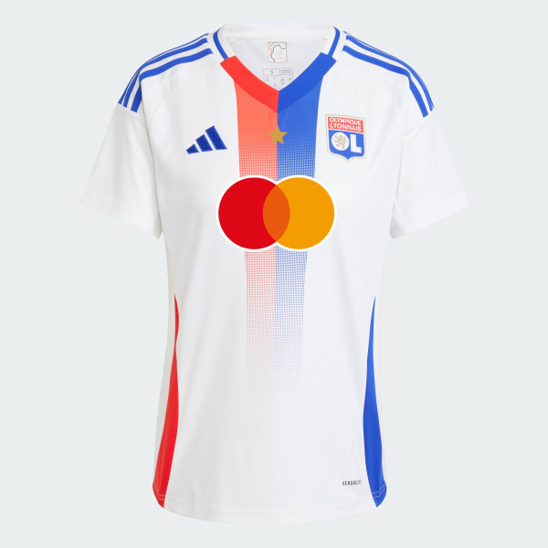 Bialy Koszulka Olympique Lyonnais 24/25 Home
