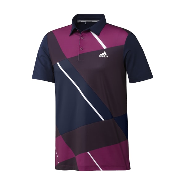 Adidas men's ultimate365 2025 colorblock golf polo