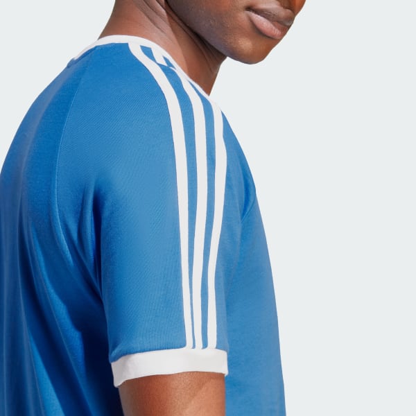 adidas Adicolor Classics 3-Stripes Tee - Blue | Men\'s Lifestyle | adidas US
