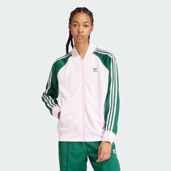 adidas Adicolor Classics SST Loose Track Top - Pink | adidas Deutschland