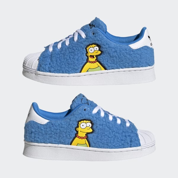 Comparar capitalismo freno adidas The Simpsons Marge Superstar Shoes - White | Kids' Lifestyle | adidas  US
