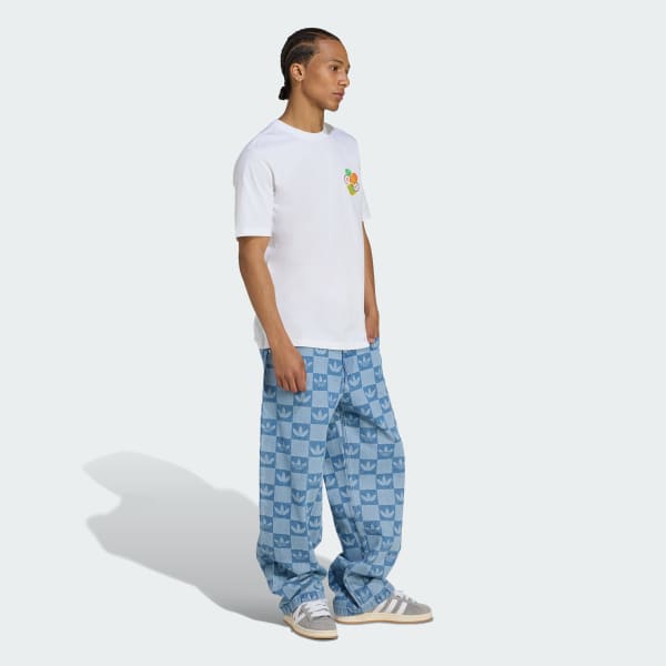 White Trefoil Series Loose Tee
