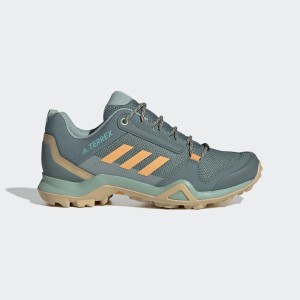 Green Terrex AX3 Hiking Shoes