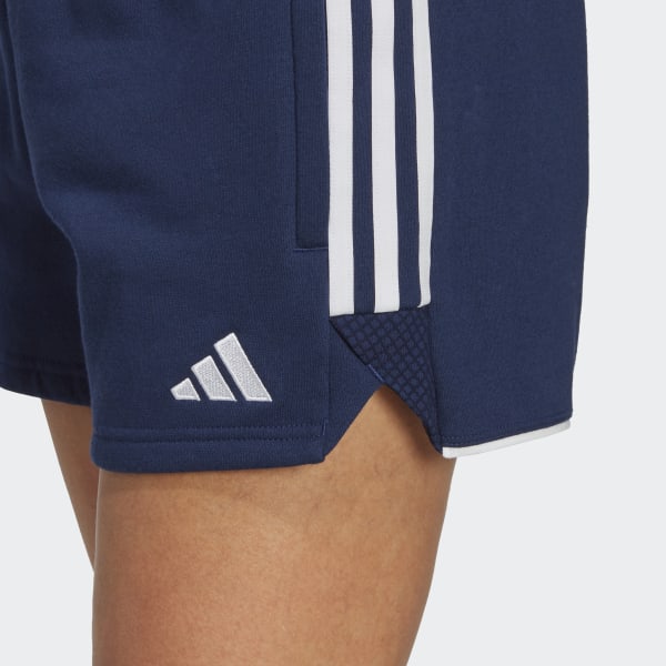 Navy blue shop adidas shorts womens
