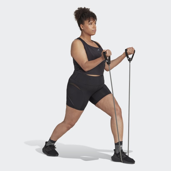 Nero Tight corti adidas TLRD HIIT 45 Seconds Training (Curvy) TU590
