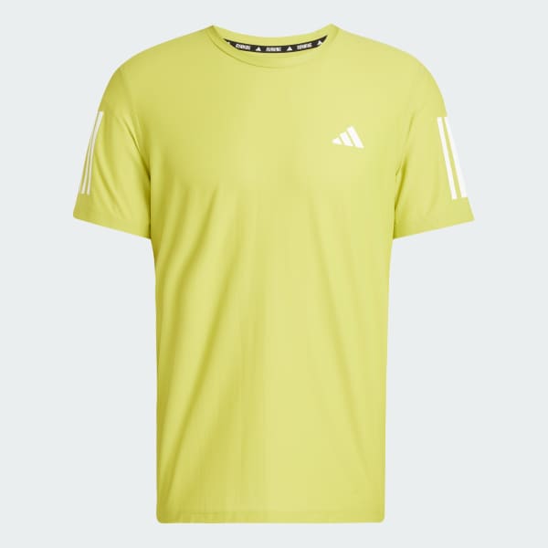 สีเขียว เสื้อยืด Own the Run