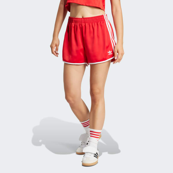cervená Šortky Adicolor 3-Stripes Sprinter