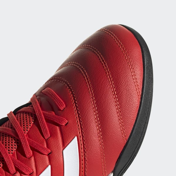 Reebok de piel roja amarre Sale