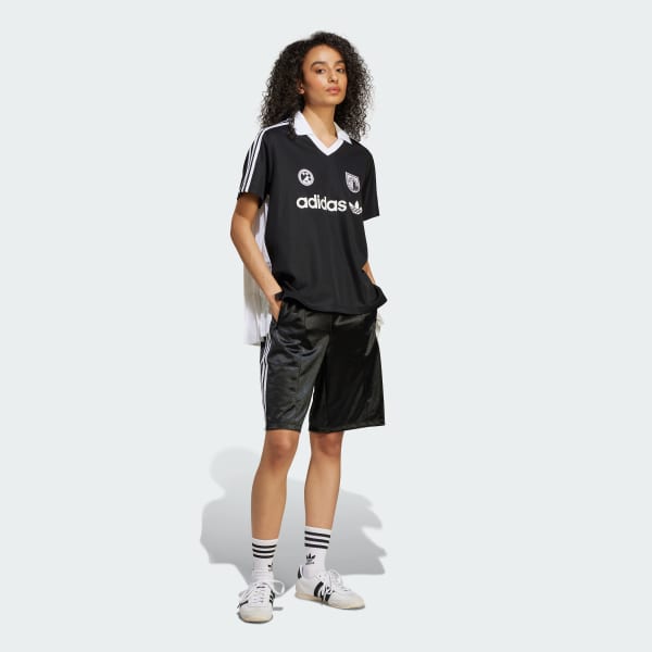 Schwarz adidas Originals R3CD Trikot
