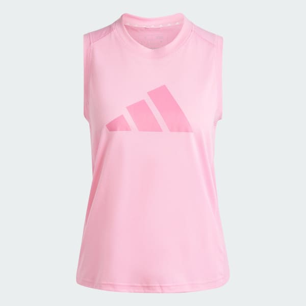 Rosa Regata Treino Train Essentials Big Performance Logo