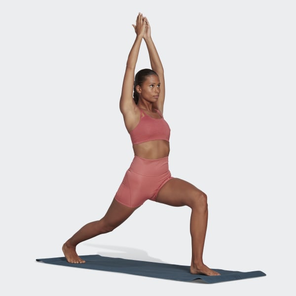 Rouge Brassière Yoga Luxe Studio Maintien léger Fire CE113