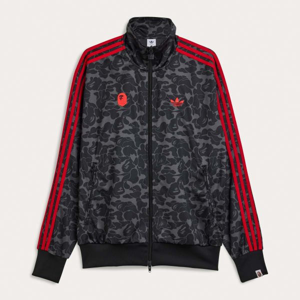 adidas BAPE Firebird Track Top - Black | Free Shipping with