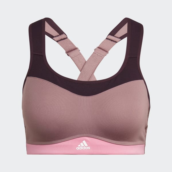 Paars adidas TLRD Impact Training High-Support Beha NQ206