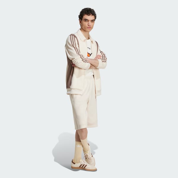 Blanc Track top Adicolor Panel