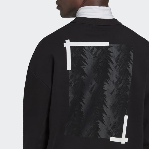 Μαύρο Juventus Graphic Crew Sweatshirt BW410