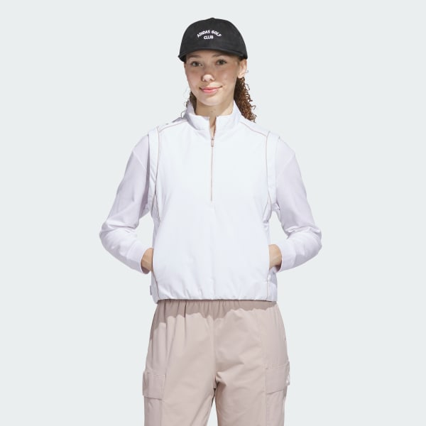 Weiss Beyond Twistweave Loose Quarter-Zip Weste