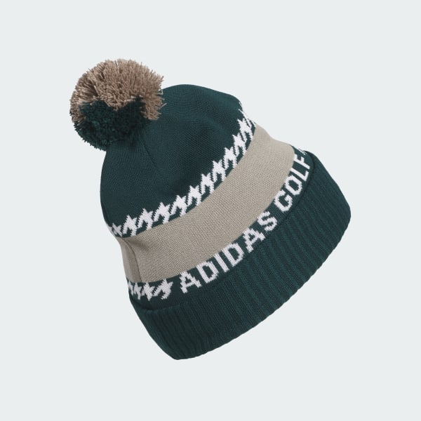groen COLD.RDY 3-Stripes Pom Beanie