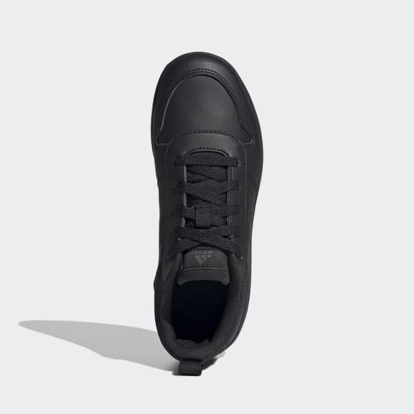 black adidas tensaur trainers