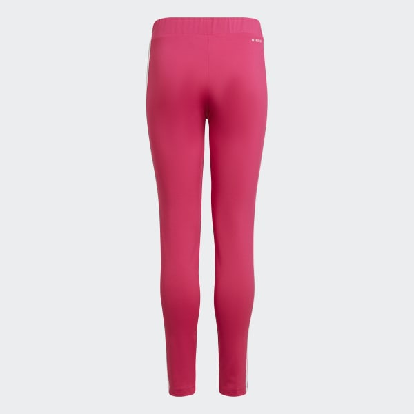 adidas Designed 2 Move 3 Stripes Leggings Pink adidas UK