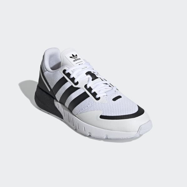 White ZX 1K Boost Shoes LDO02