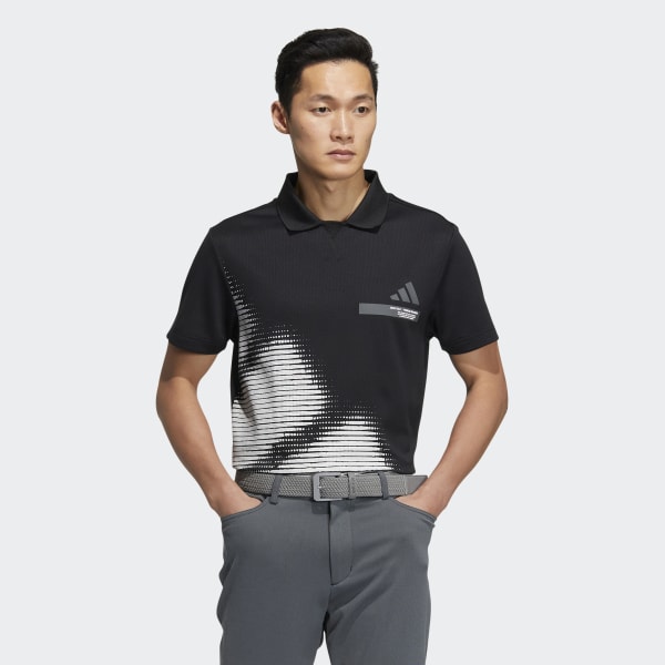 adidas AEROREADY Big Badge of Sport Golf Polo Shirt - Black | adidas ...