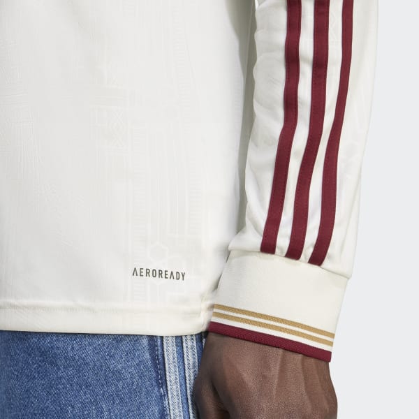 【新品XL】25-26 アーセナルFC 3rd 長袖ユニフォーム　JI9524 adidas Arsenal 25/26 Long Sleeve Third Jersey - White | Free
