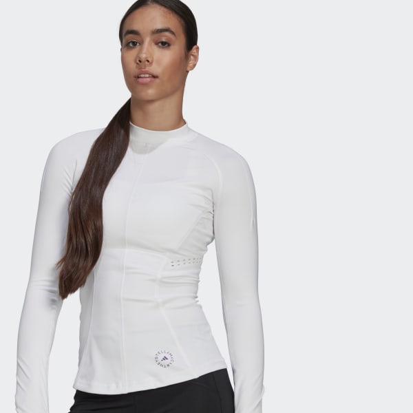White adidas by Stella McCartney TruePurpose Yoga Long Sleeve DM077