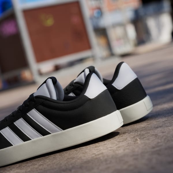 Adidas vl court 2.0 k black store