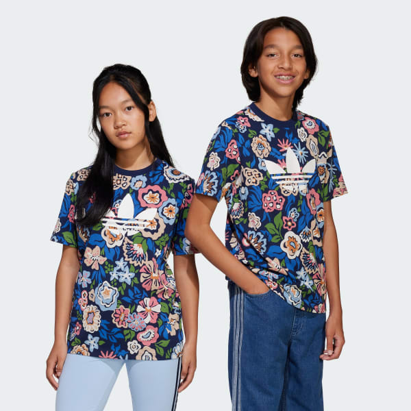 Μπλε adidas Originals x Liberty London Tee Kids