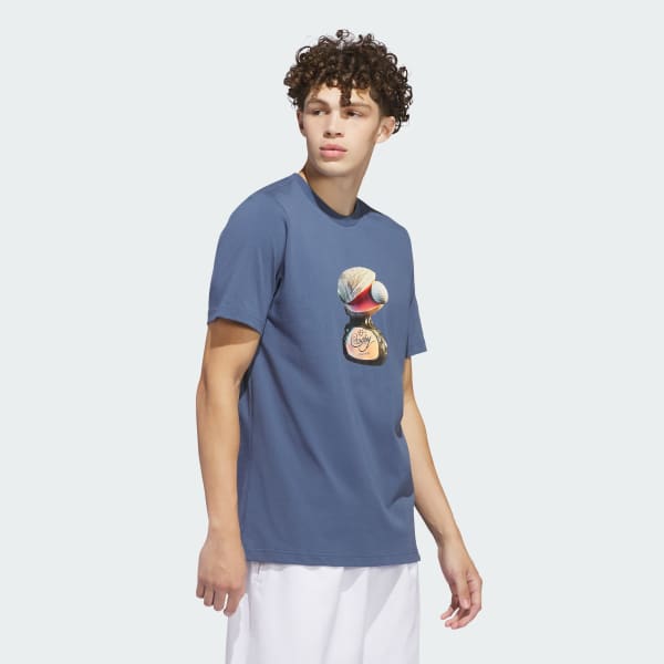 adidas x Malbon Graphic T-Shirt - Blue | adidas Canada