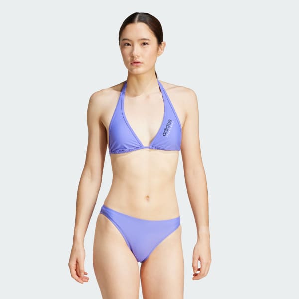 modrá Bikiny Neckholder