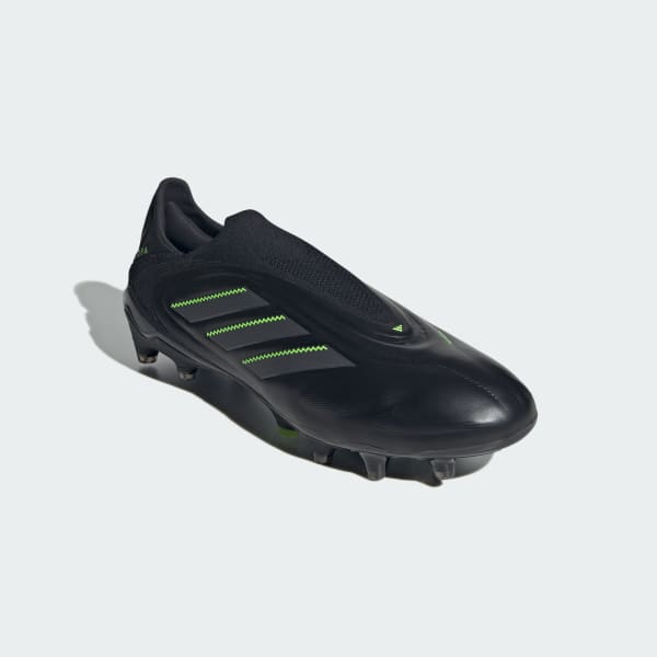 Schwarz Copa Pure 3 Elite Laceless FG Fußballschuh