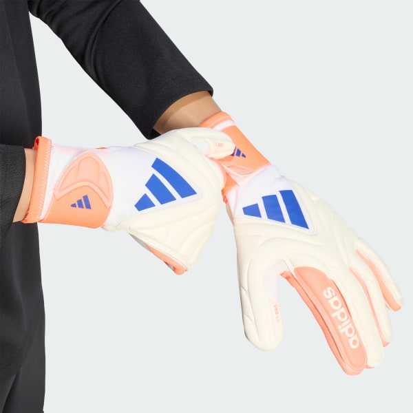 Blanco Guantes de Arquero Copa League