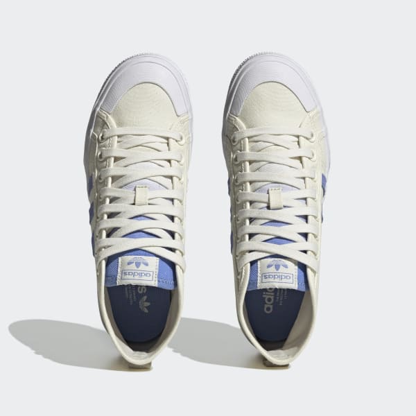 Weiss Nizza Platform Mid Schuh