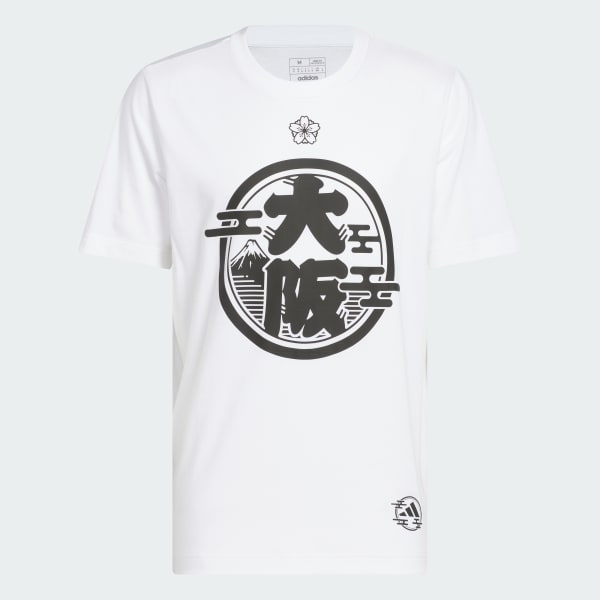 ホワイト ハッピ 大阪 半袖Tシャツ