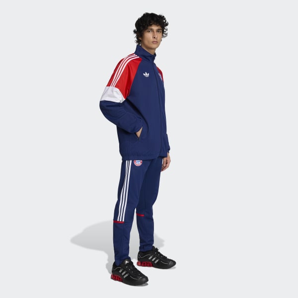 adidas FC Bayern Munich LFSTLR Track Top - Blue | Free Shipping