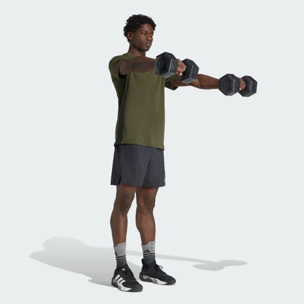 Verde polo de entrenamiento 3 TIRAS Train Essentials Feelready