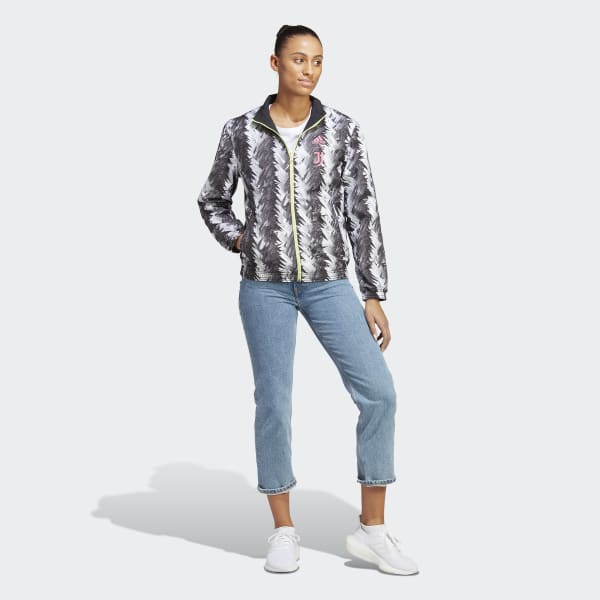 Svart Juventus Anthem Jacket