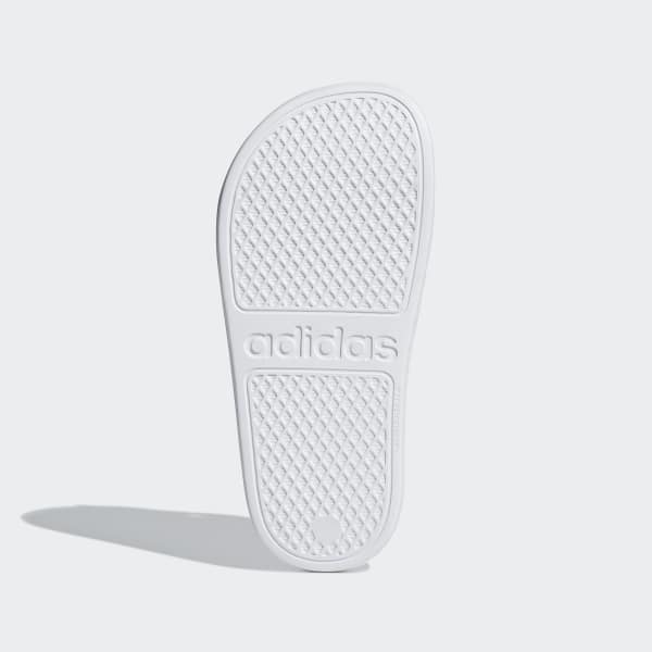 Blanco Sandalias adilette Aqua