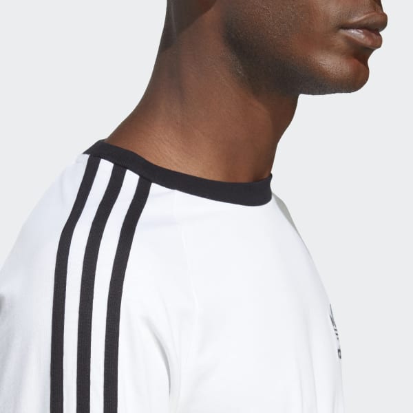 adidas Adicolor Classics 3-Stripes Long Sleeve - White | Men's Lifestyle | adidas US