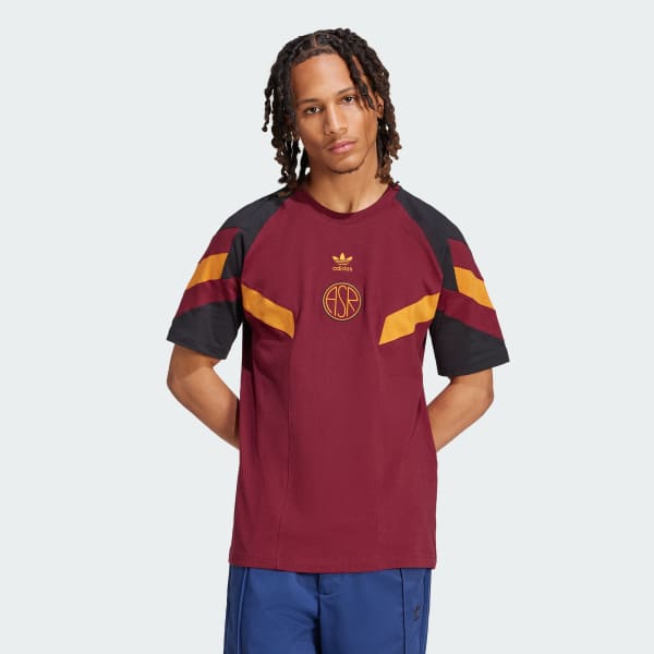 adidas AS Roma Originals T shirt Rood adidas Officiele Shop