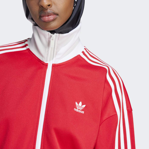 Adidas originals adicolor superstar track jacket in red cw1310 online