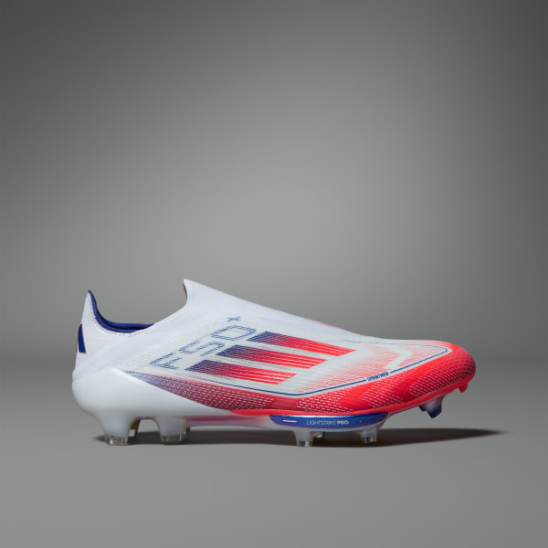 White F50+ Firm Ground Boots