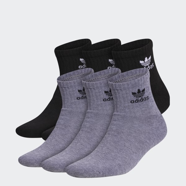 Trefoil Quarter Socks 6 Pairs